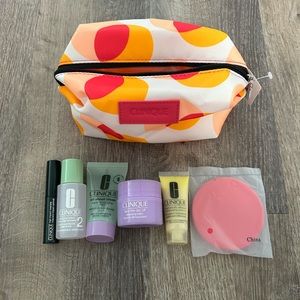 NWT Clinique 7 Piece Set Makeup Skincare Lot